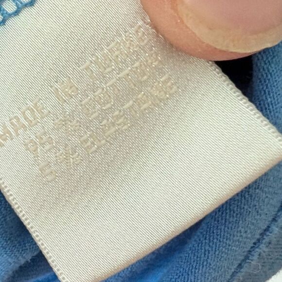 Soft Surroundings Exposed Distressed Seam Button Down Tie Waist Top Size Large - Picture 4 of 6